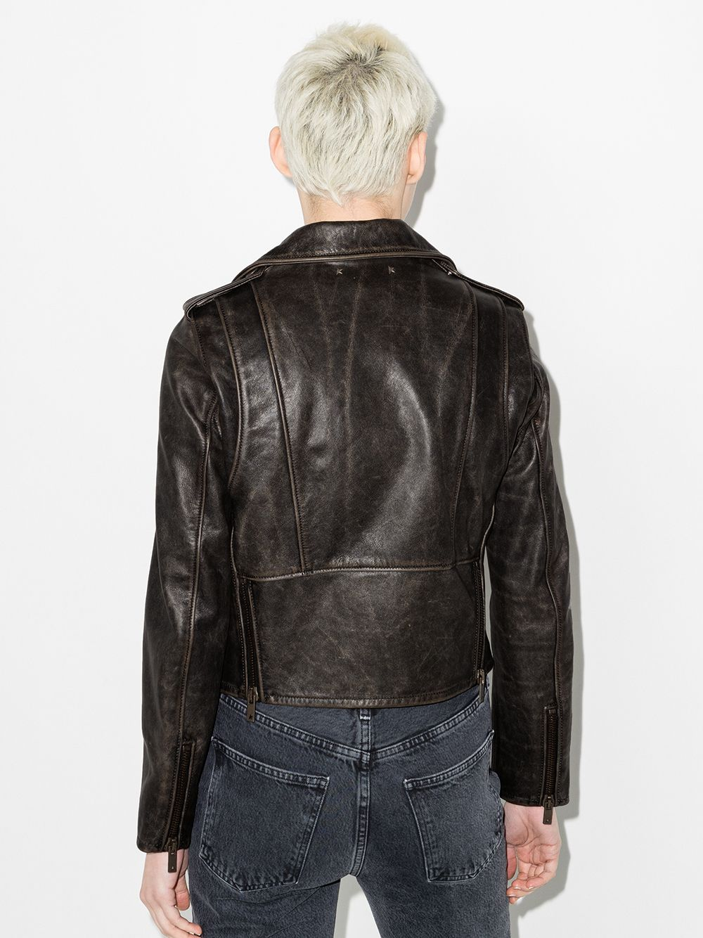 [Golden Goose] Leather Jacket FW26 GWP00848P00064790100