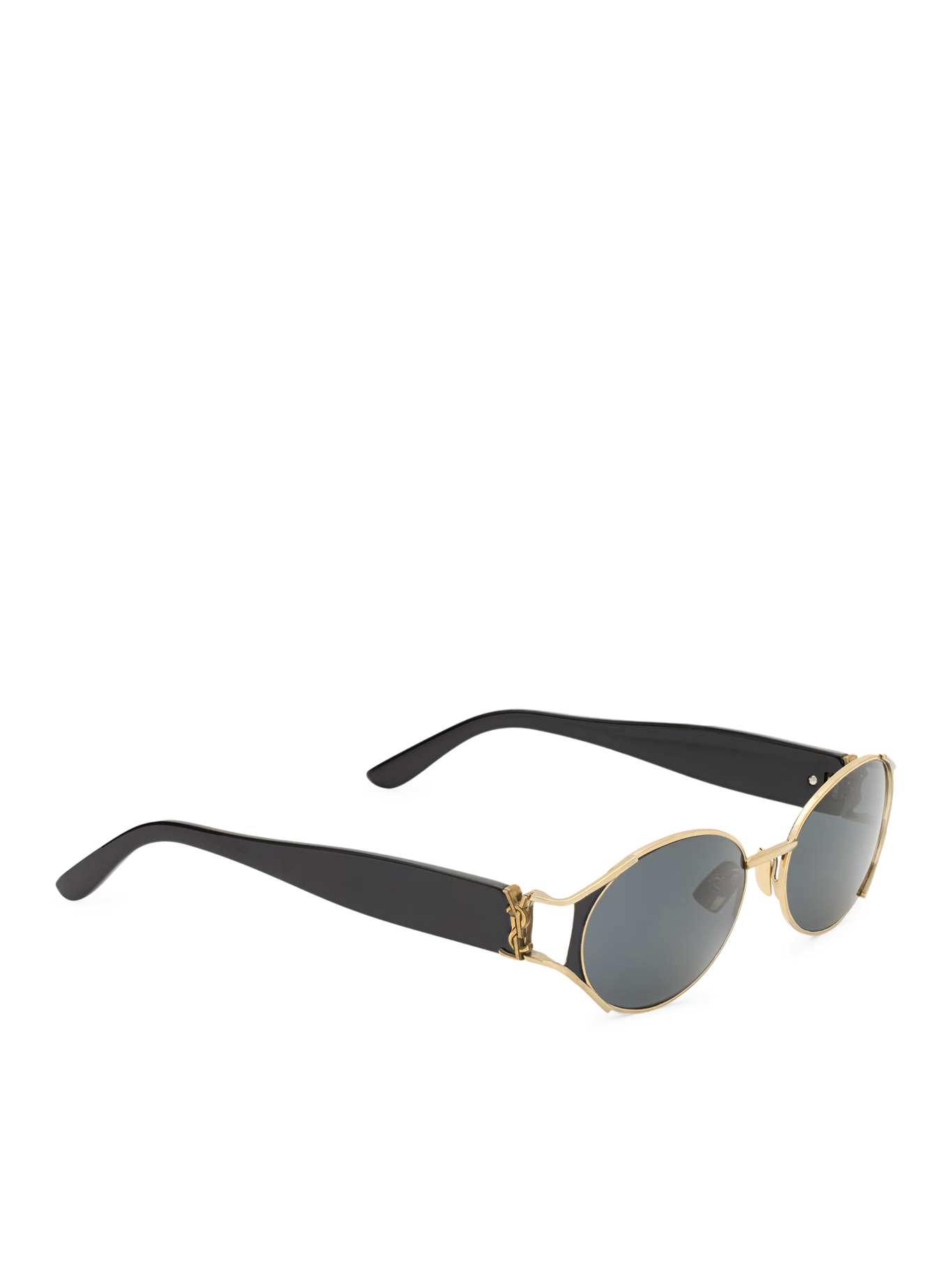 [Saint Laurent] Sunglasses FW26 A003D4Y99688035 GOLD BLACK
