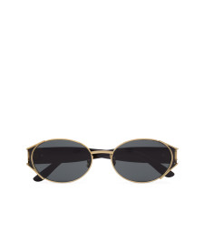 [Saint Laurent] Sunglasses FW26 A003D4Y99688035 GOLD BLACK