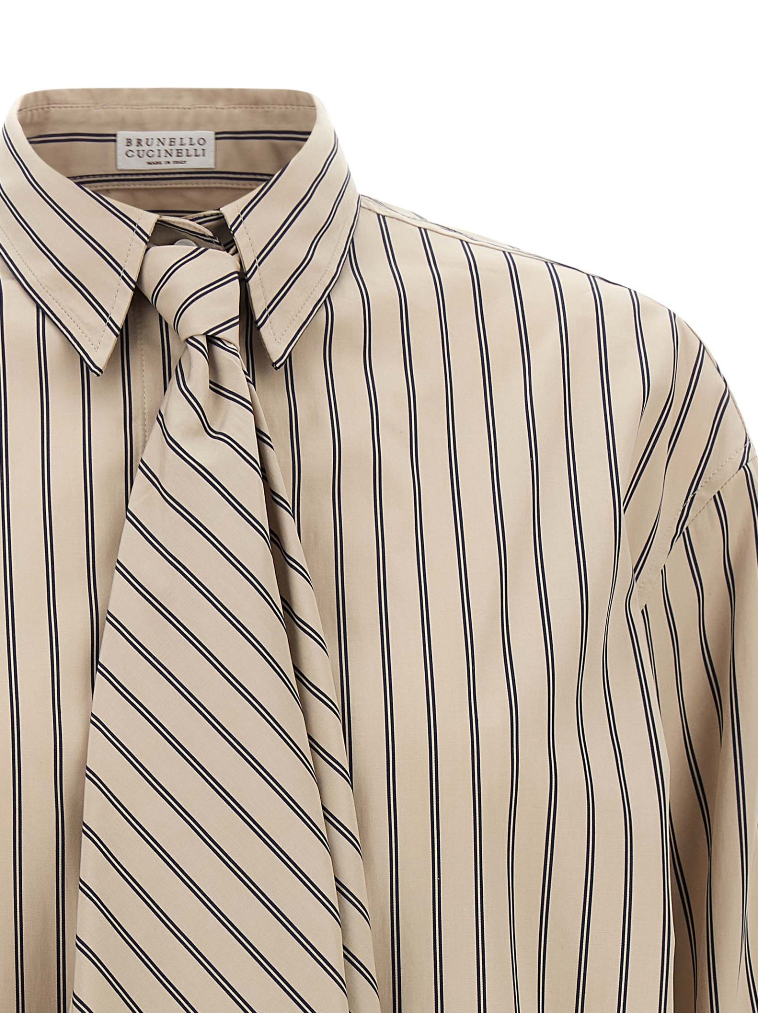[Brunello Cucinelli] Shirts Long Sleeve FW26 MP704M3A06C017