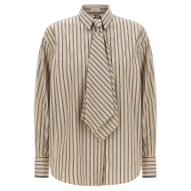 [Brunello Cucinelli] Shirts Long Sleeve FW26 MP704M3A06C017