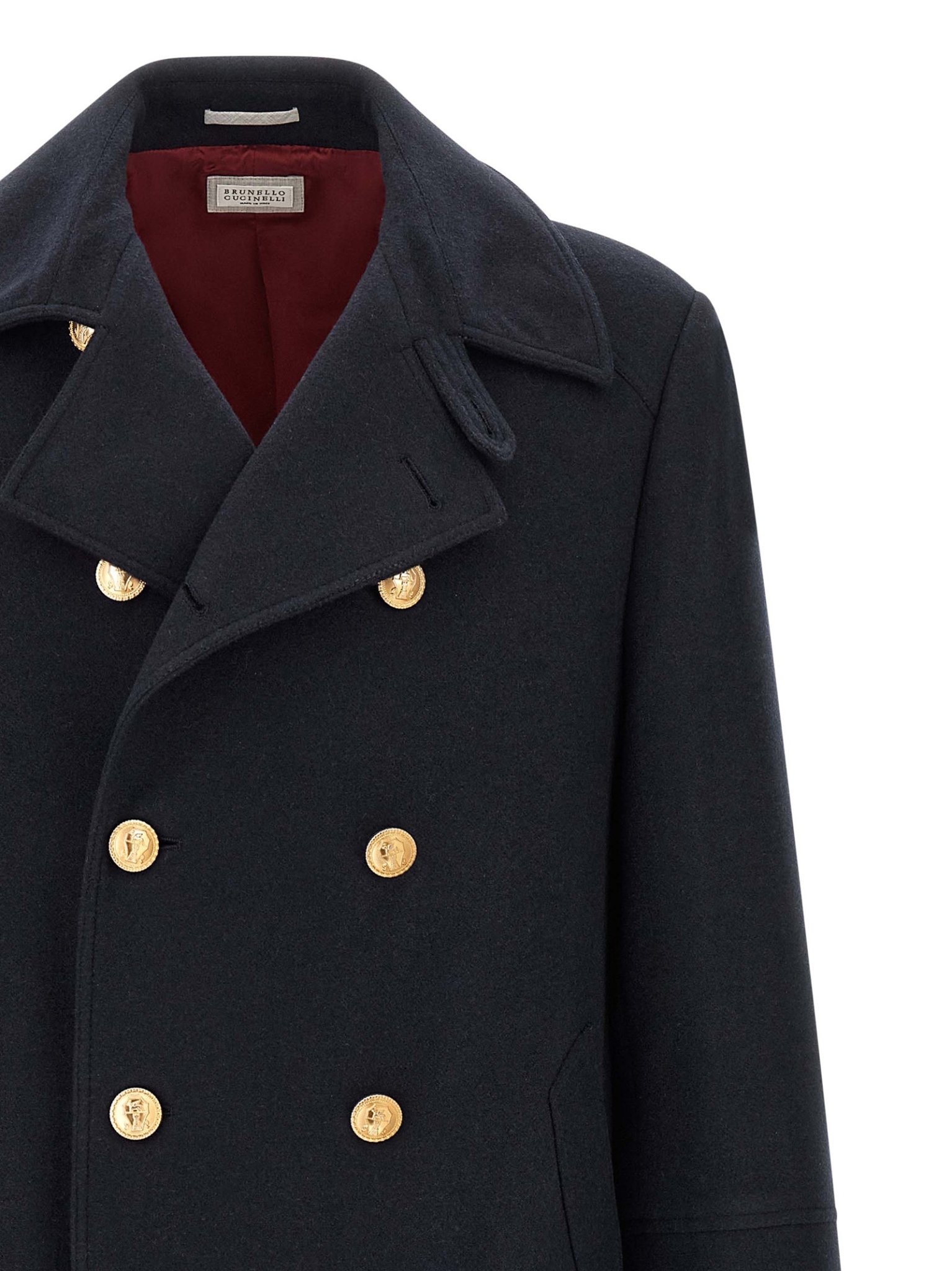 [Brunello Cucinelli] Coat FW26 MT4019142GC210