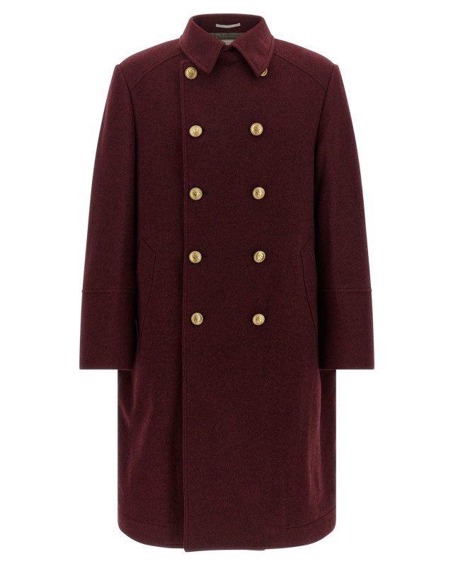 [Brunello Cucinelli] Coat FW26 MT4019142IC9763