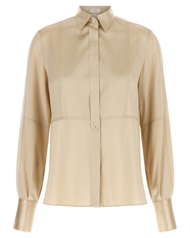 [Brunello Cucinelli] Shirts Long Sleeve FW26 M0C59NR516C9643