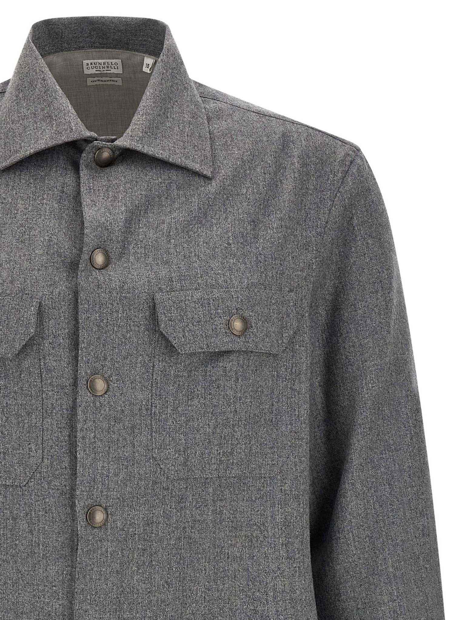 [Brunello Cucinelli] Shirts Long Sleeve FW26 MY6660721C002