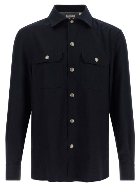 [Brunello Cucinelli] Shirts Long Sleeve FW26 MY6660721C160