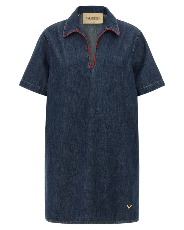 [Valentino Garavani] Short sleeve dress FW26 B3DA13B9YA528