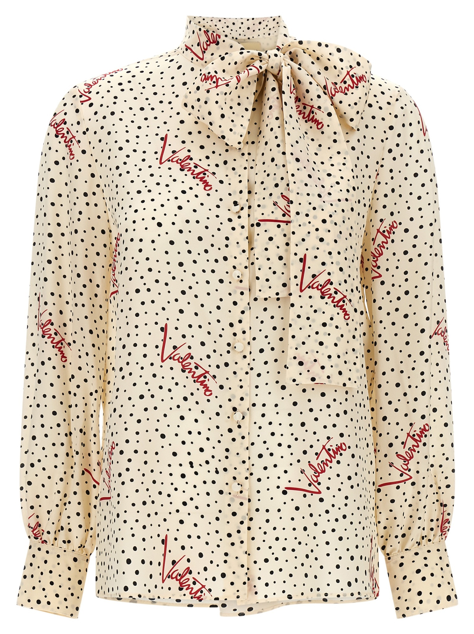 [Valentino Garavani] Shirts Long Sleeve FW26 B3AB8N0A9N3G5