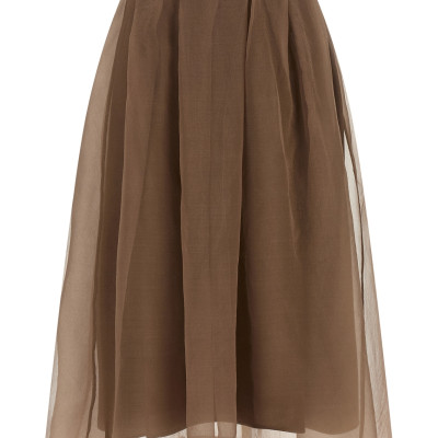[Brunello Cucinelli] Long skirt FW26 MF940G4096C9812