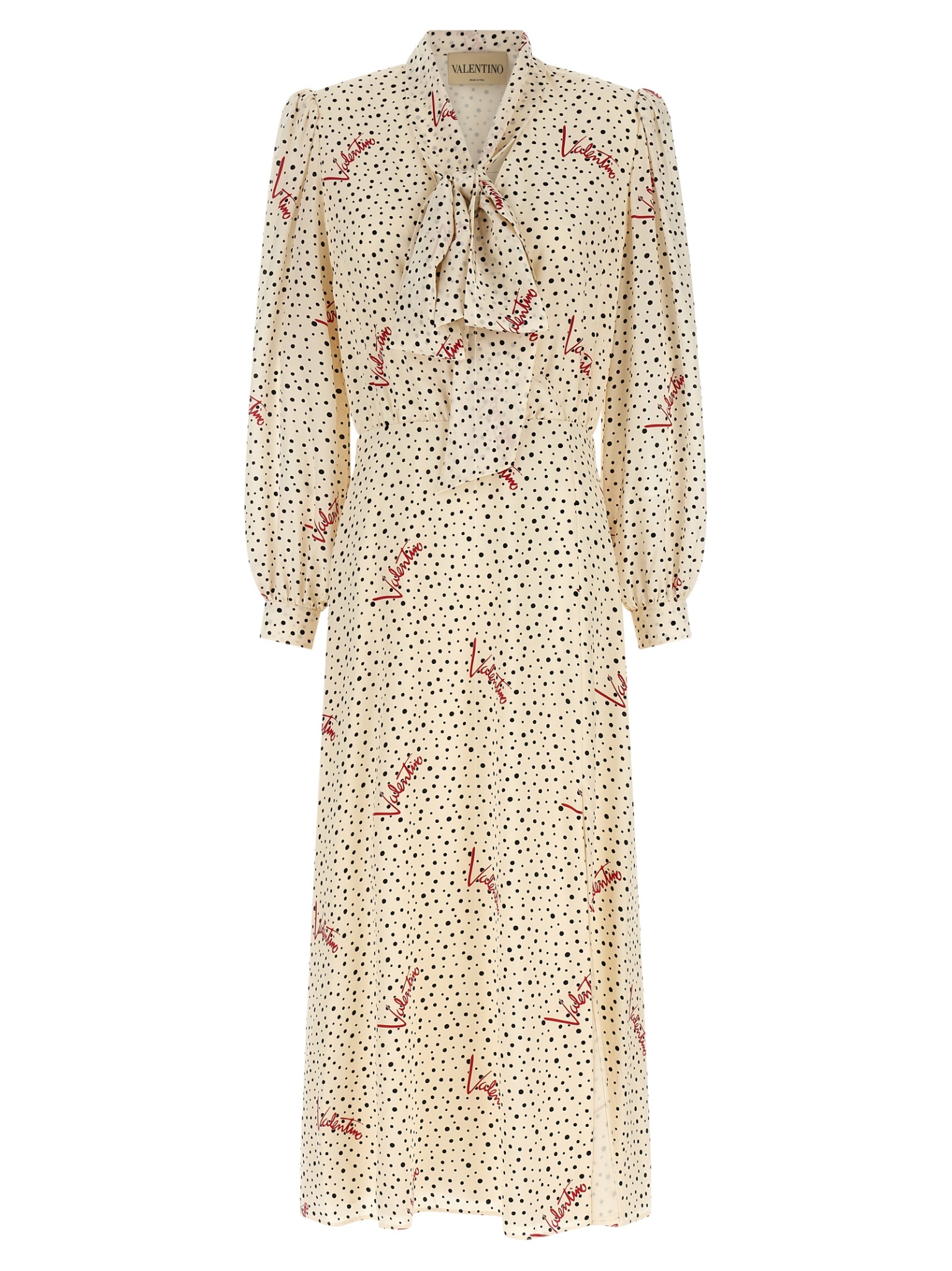 [Valentino Garavani] Long sleeve dress FW26 B3VAKR5A9N3G5