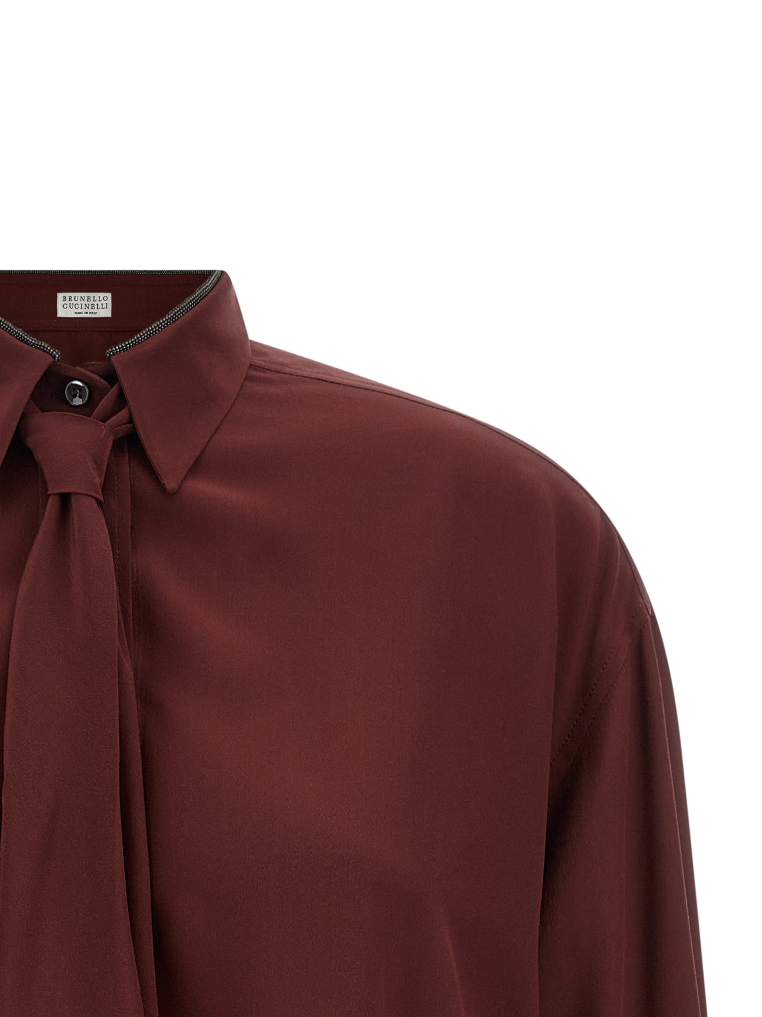 [Brunello Cucinelli] Shirts Long Sleeve FW26 MP993M3A26C9813