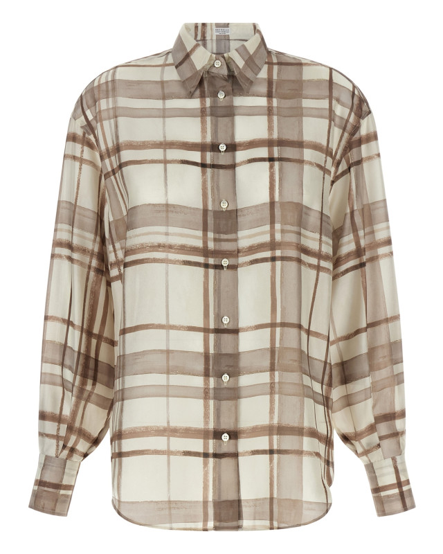 [Brunello Cucinelli] Shirts Long Sleeve FW26 MP968NN406C015
