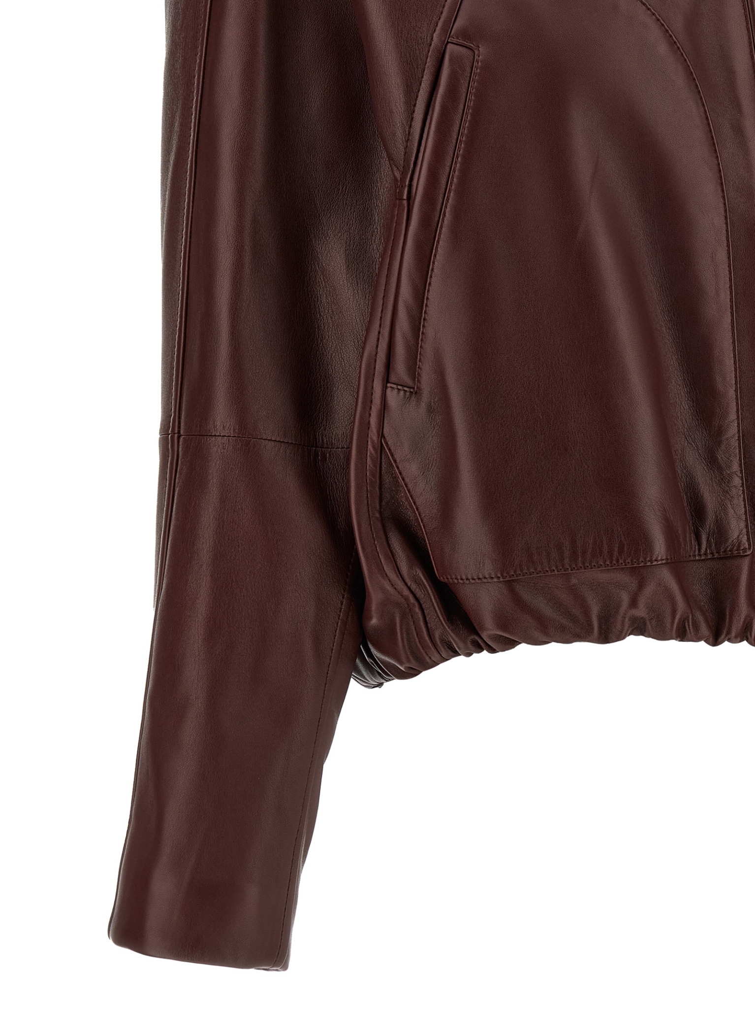 [Brunello Cucinelli] Leather Jacket FW26 MPNMO7638PC4187