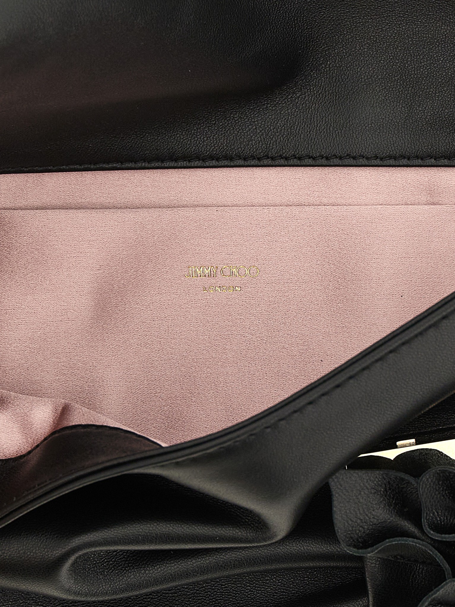 [Jimmy Choo] Clutch bag FW26 ZANDRAOEVBLACK