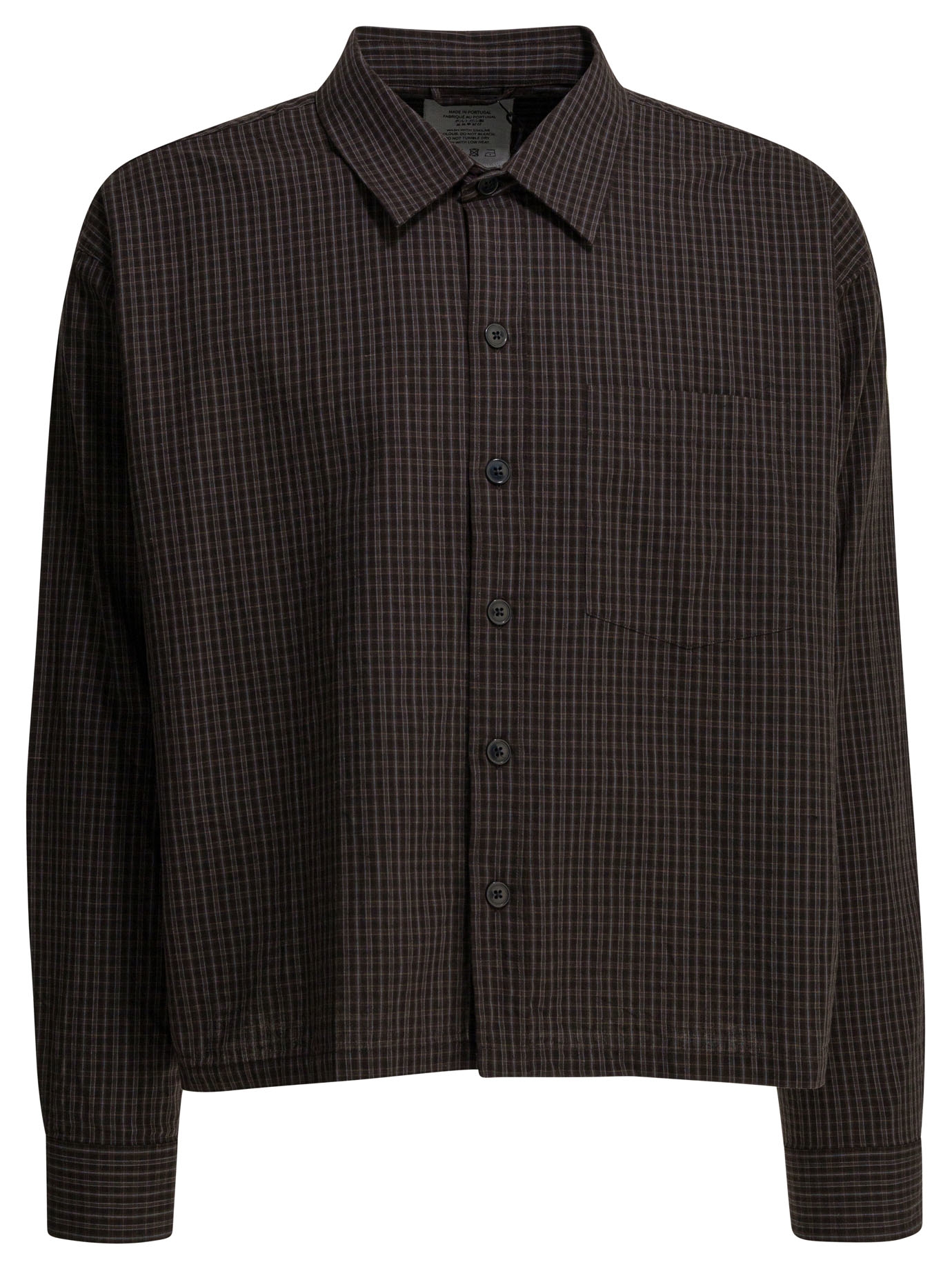 [MFPEN] Shirts Long Sleeve SS26 M126-019PRIORITY SHIRTDARK LINEN CHECK