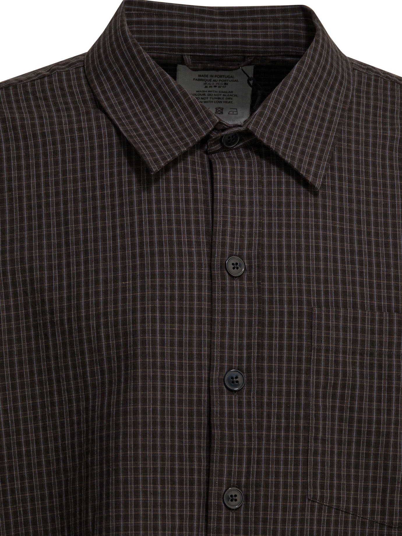 [MFPEN] Shirts Long Sleeve SS26 M126-019PRIORITY SHIRTDARK LINEN CHECK