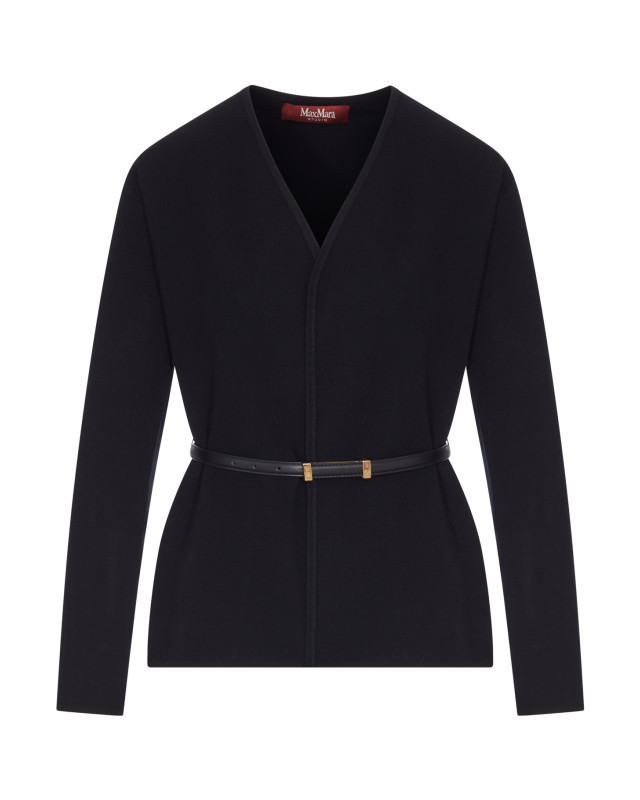 [MAX MARA STUDIO] Cardigan FW26 2626346031600003 BLACK
