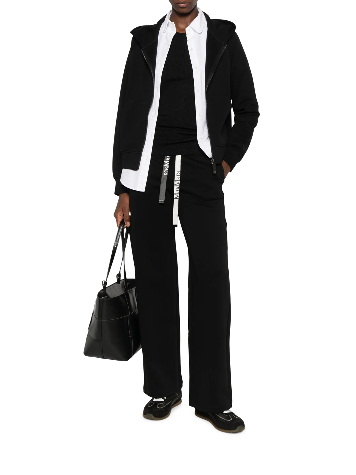 [S Max Mara] Zip up FW26 2629926021600005 BLACK