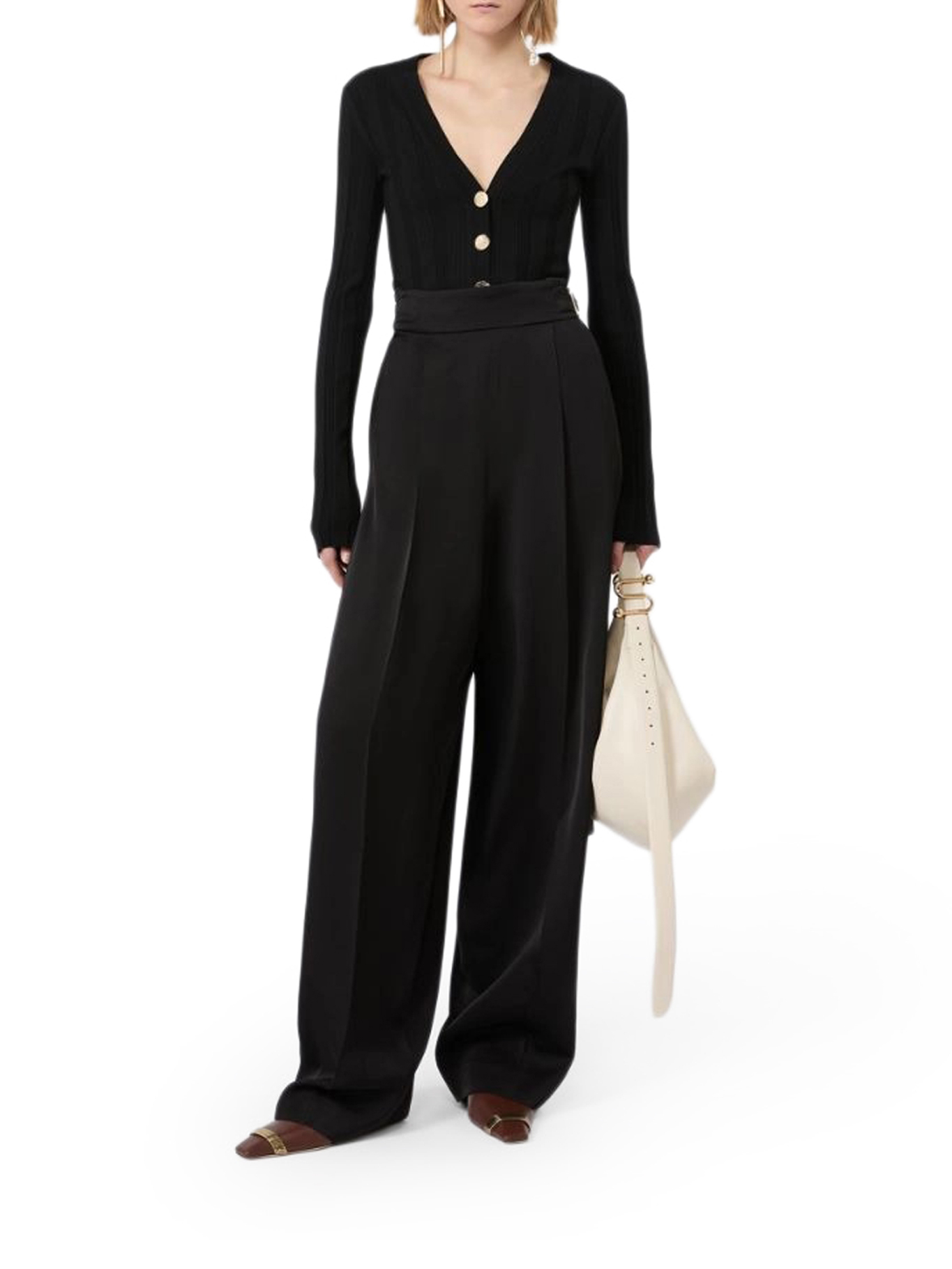 [SPORTMAX] Cardigan FW26 2622346031600005 BLACK