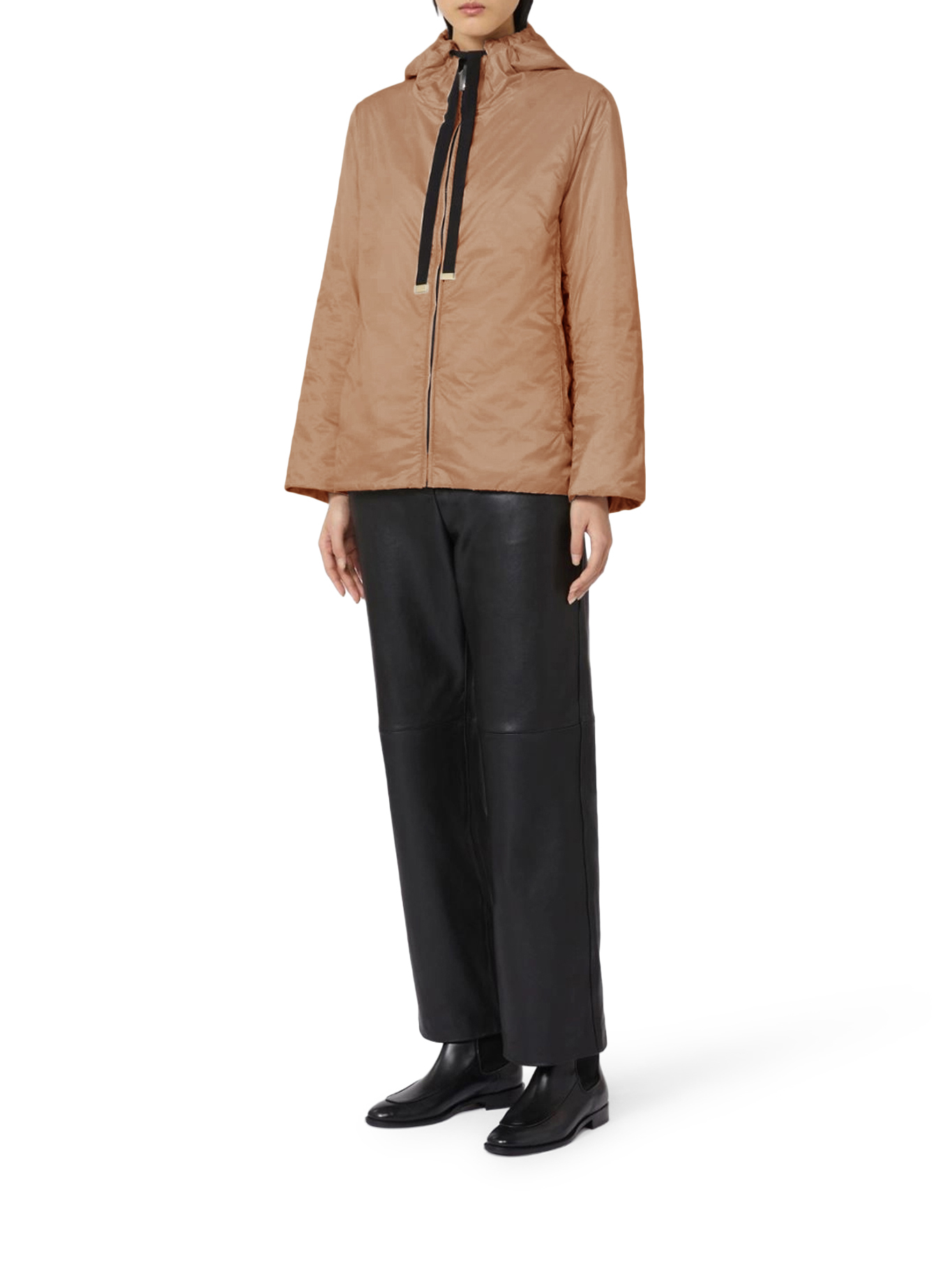 [MAX MARA THE CUBE] Down jacket FW26 2629486034600027 DARK HONEY