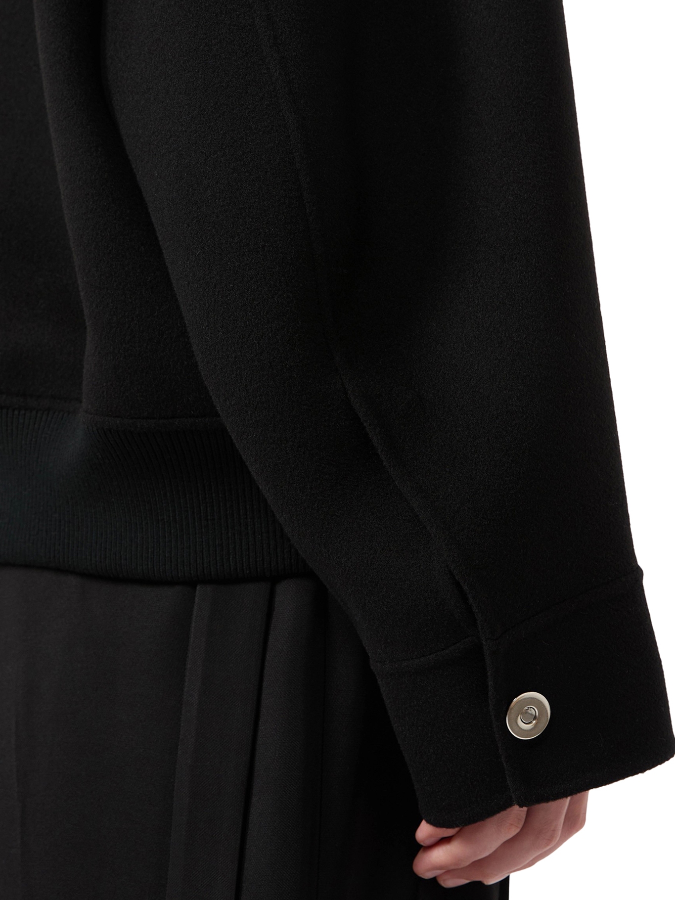 [SPORTMAX] Zip up FW26 2622086041600013 BLACK