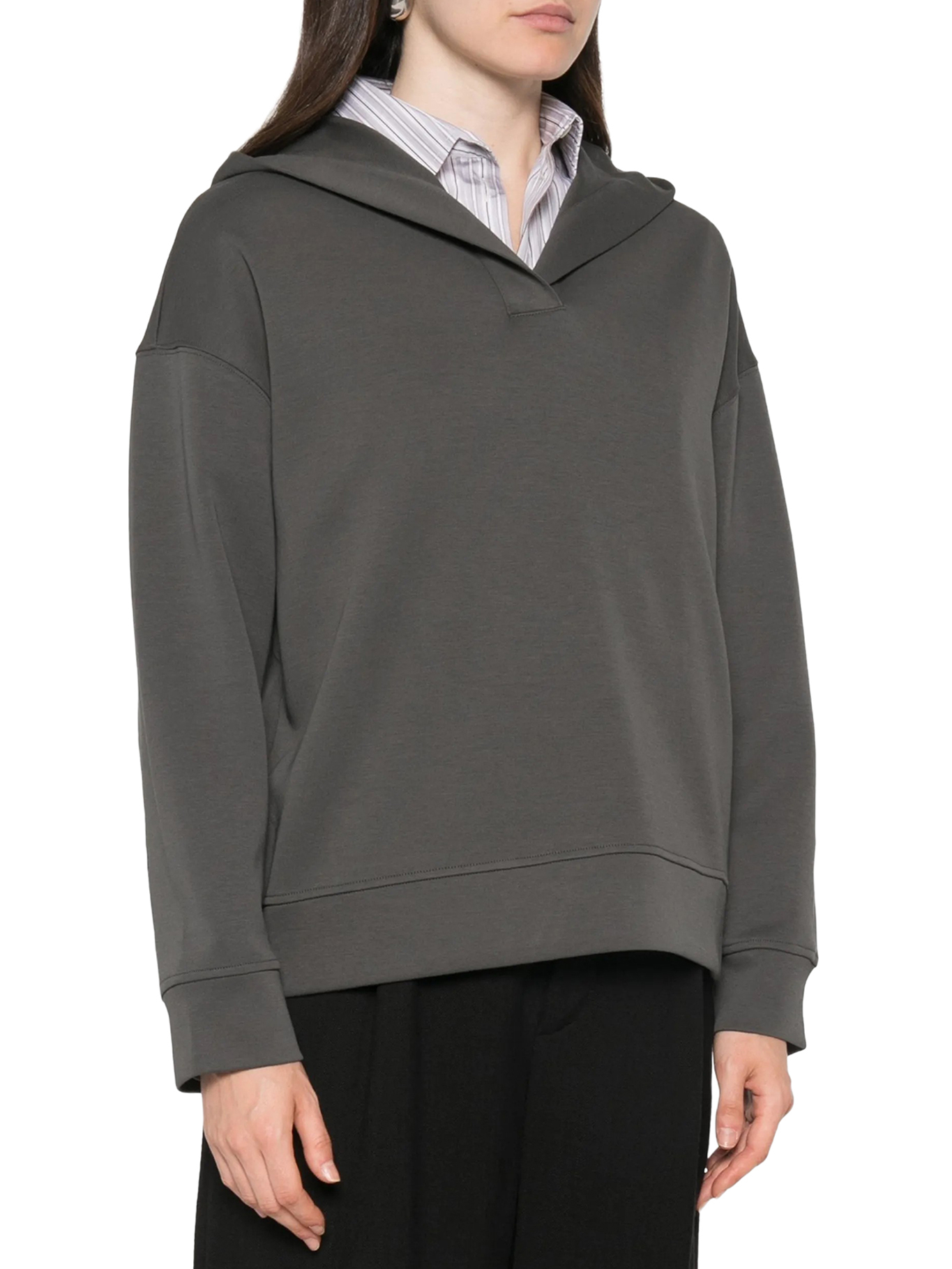[S Max Mara] Cardigan FW26 2629926031600002 INDUSTRIAL GEY