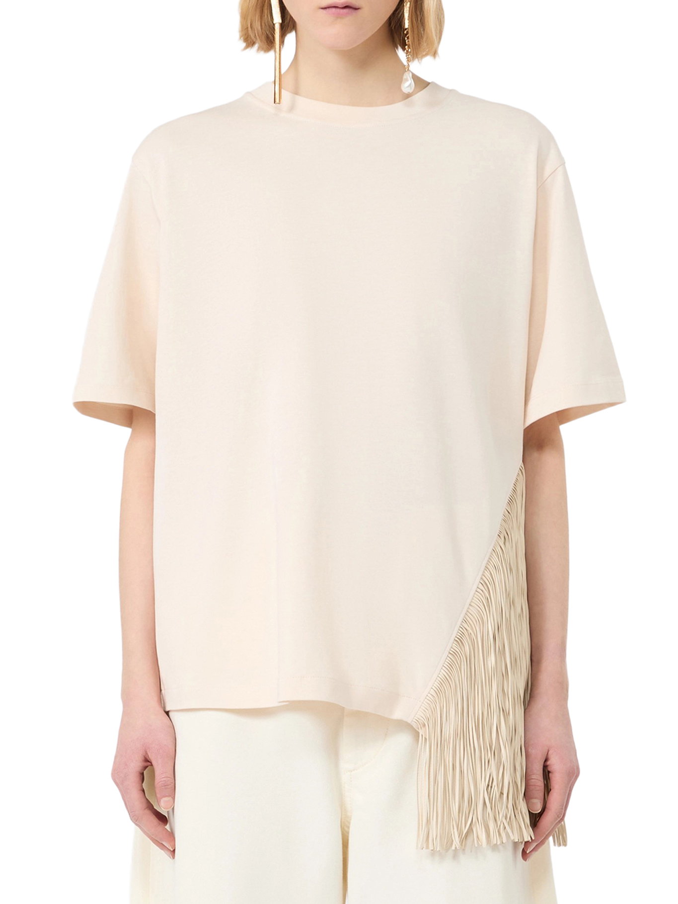 [SPORTMAX] T-shirts Short Sleeve FW26 2622946045600004 ECRU