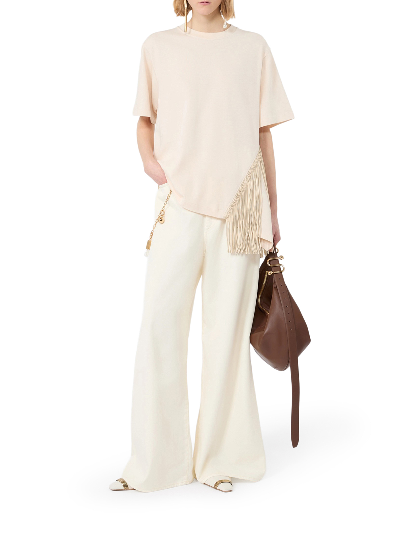 [SPORTMAX] T-shirts Short Sleeve FW26 2622946045600004 ECRU