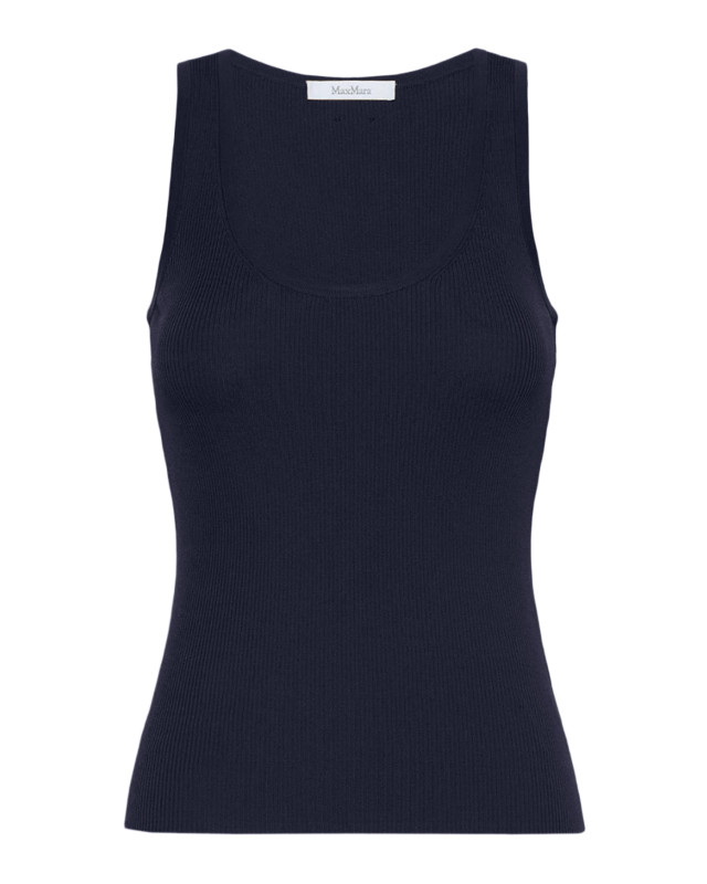 [Max Mara] Tank top FW26 2621366161600002 BLUE MARINE