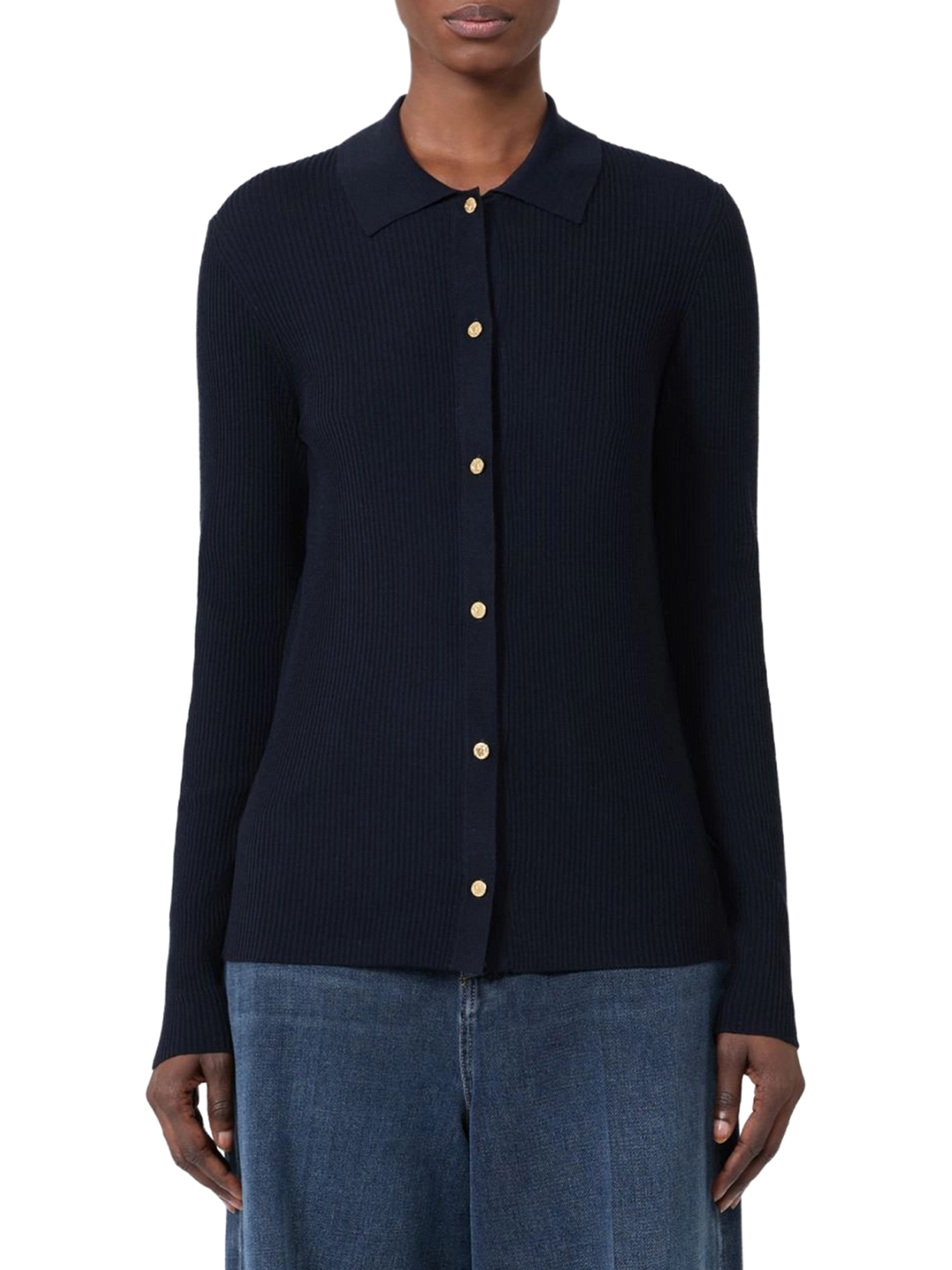 [S Max Mara] Cardigan FW26 2629346011600006 BLUE S