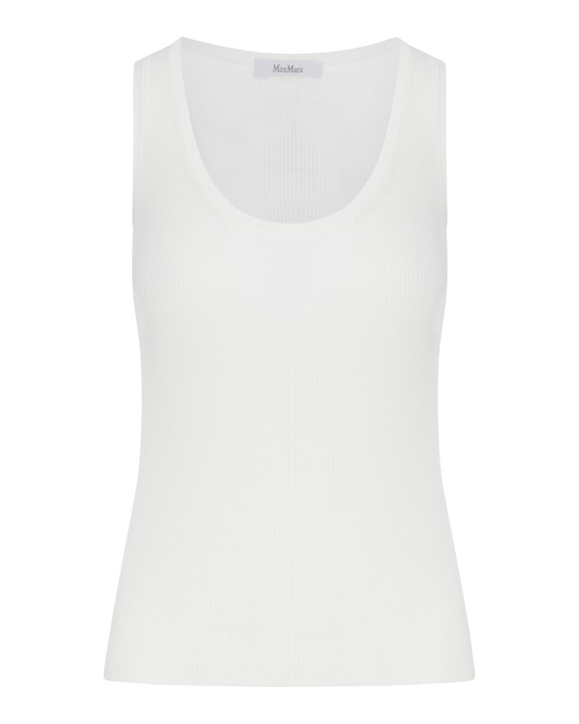 [Max Mara] Tank top FW26 2621366161600001 WHITE