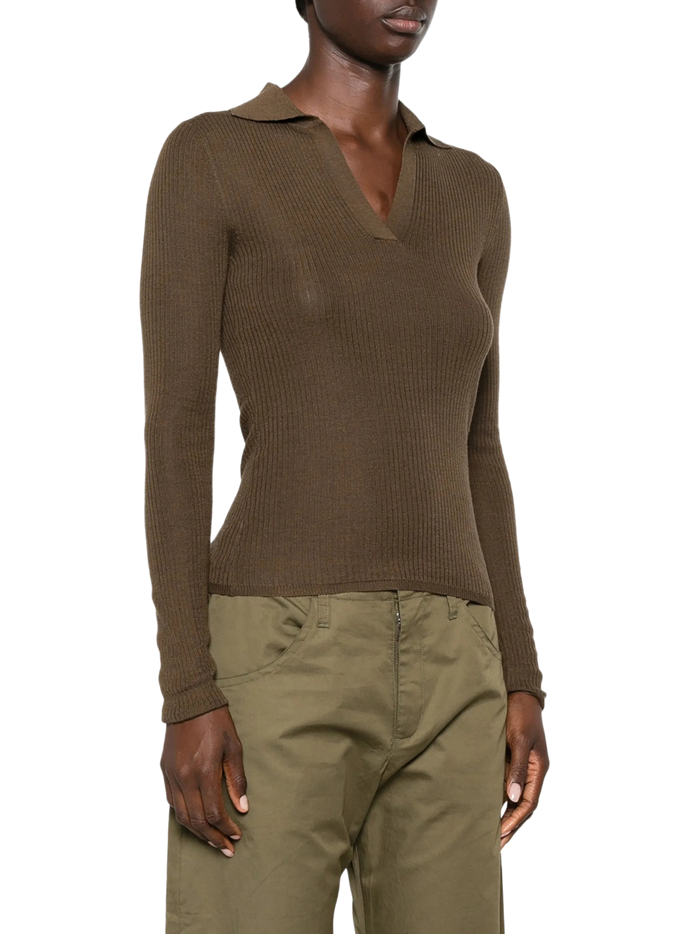 [Max Mara] Knitwear FW26 2621366101600007 DARK KHAKI