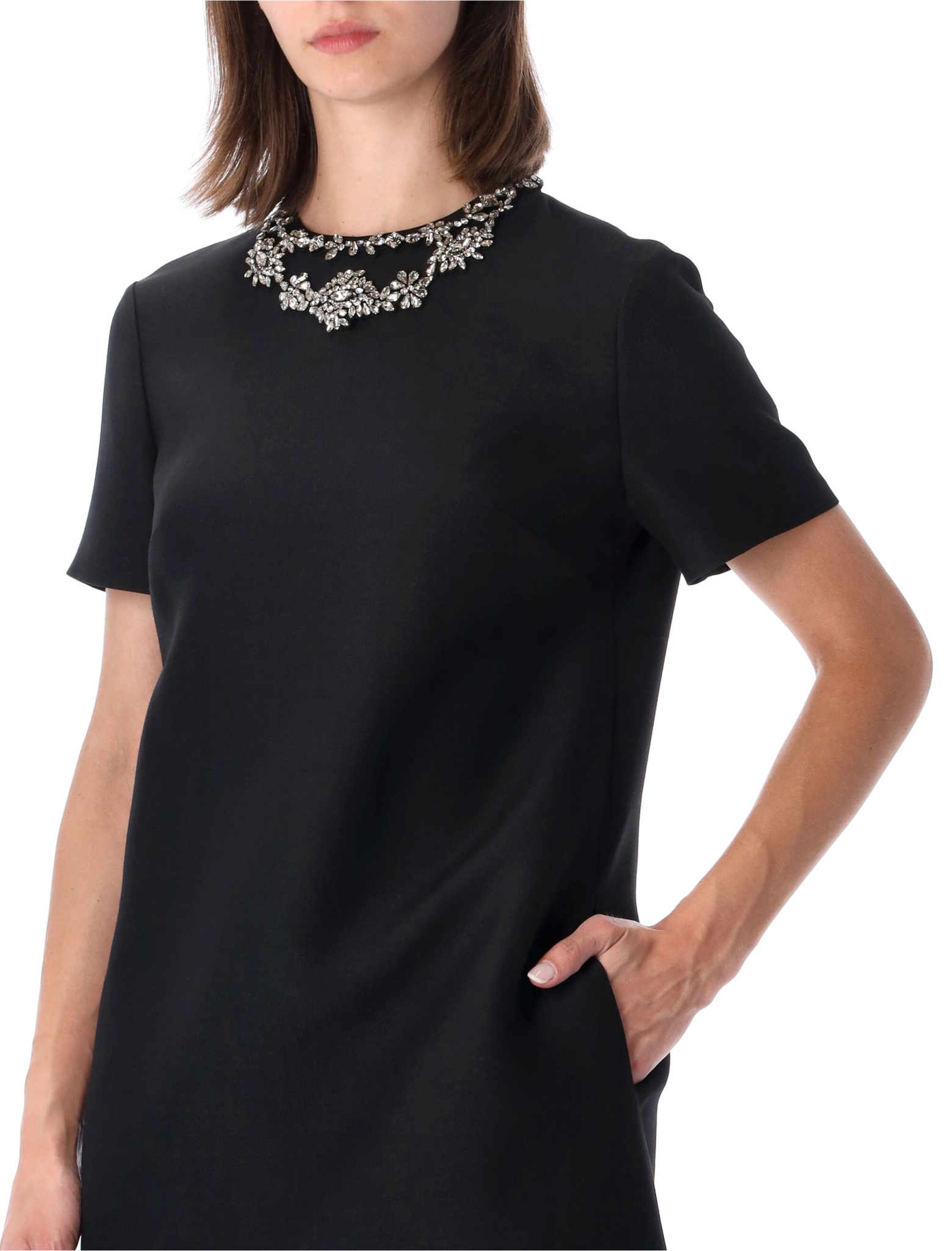 [Valentino Garavani] Short sleeve dress FW26 9B3VAKK51CFNUD