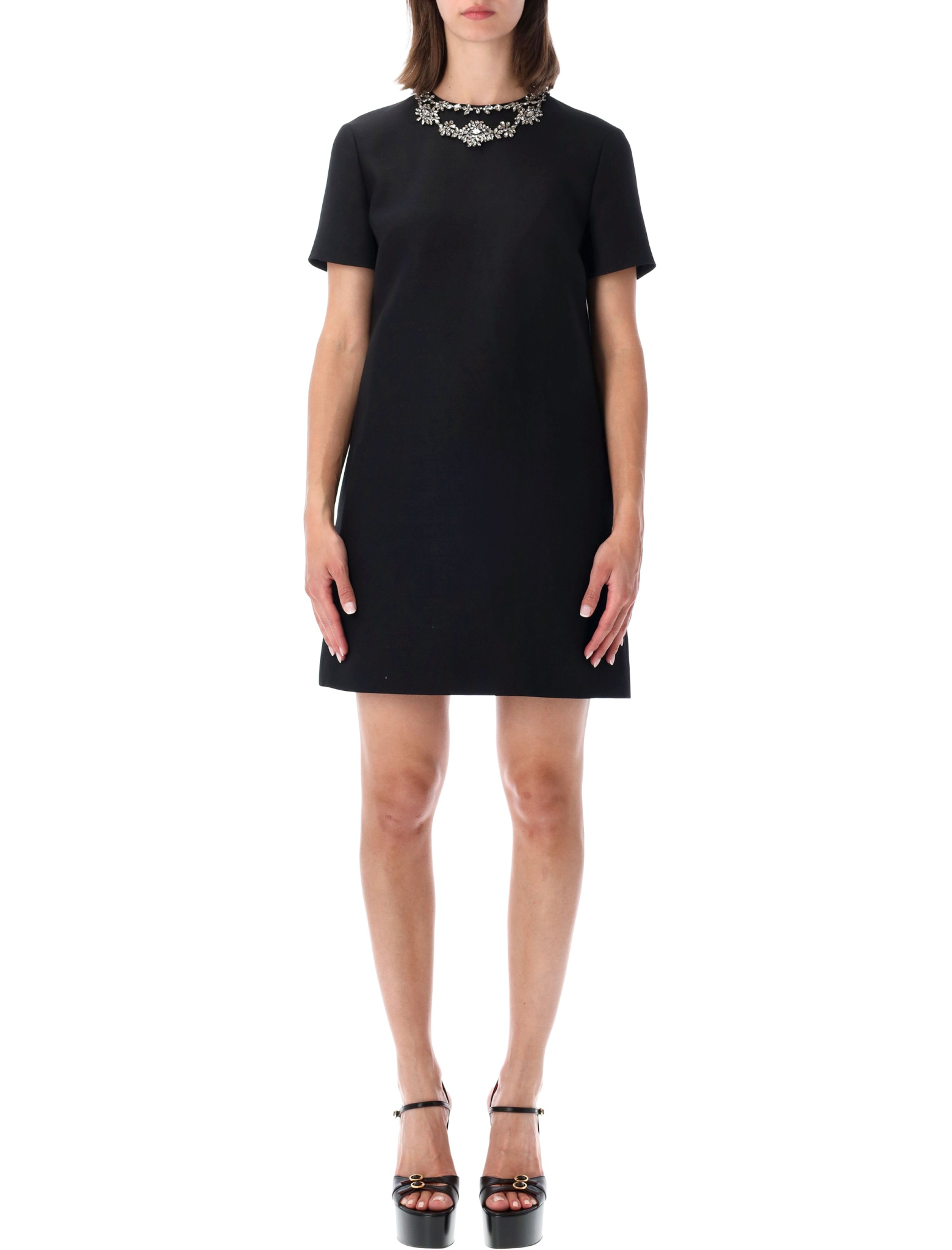 [Valentino Garavani] Short sleeve dress FW26 9B3VAKK51CFNUD
