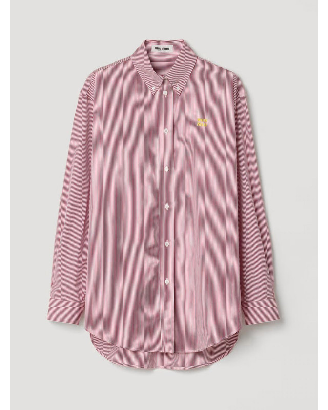 [Miu Miu] Shirts Long Sleeve SS26 MK1626SOOO19EA F03DU