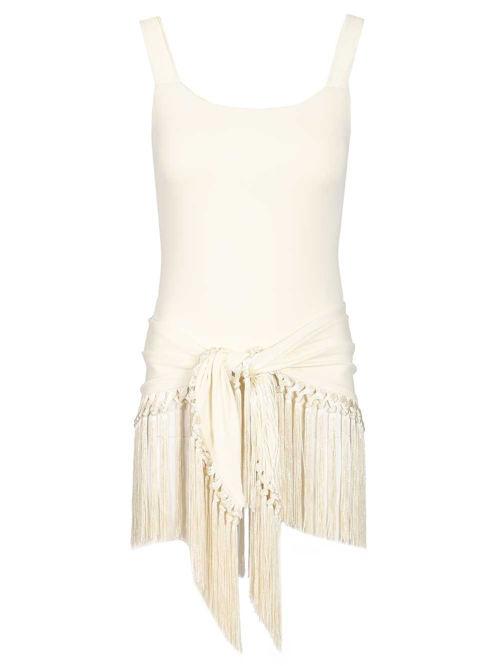 [Taller Marmo] Sleeveless dress CO TM_SS2685101IVORY