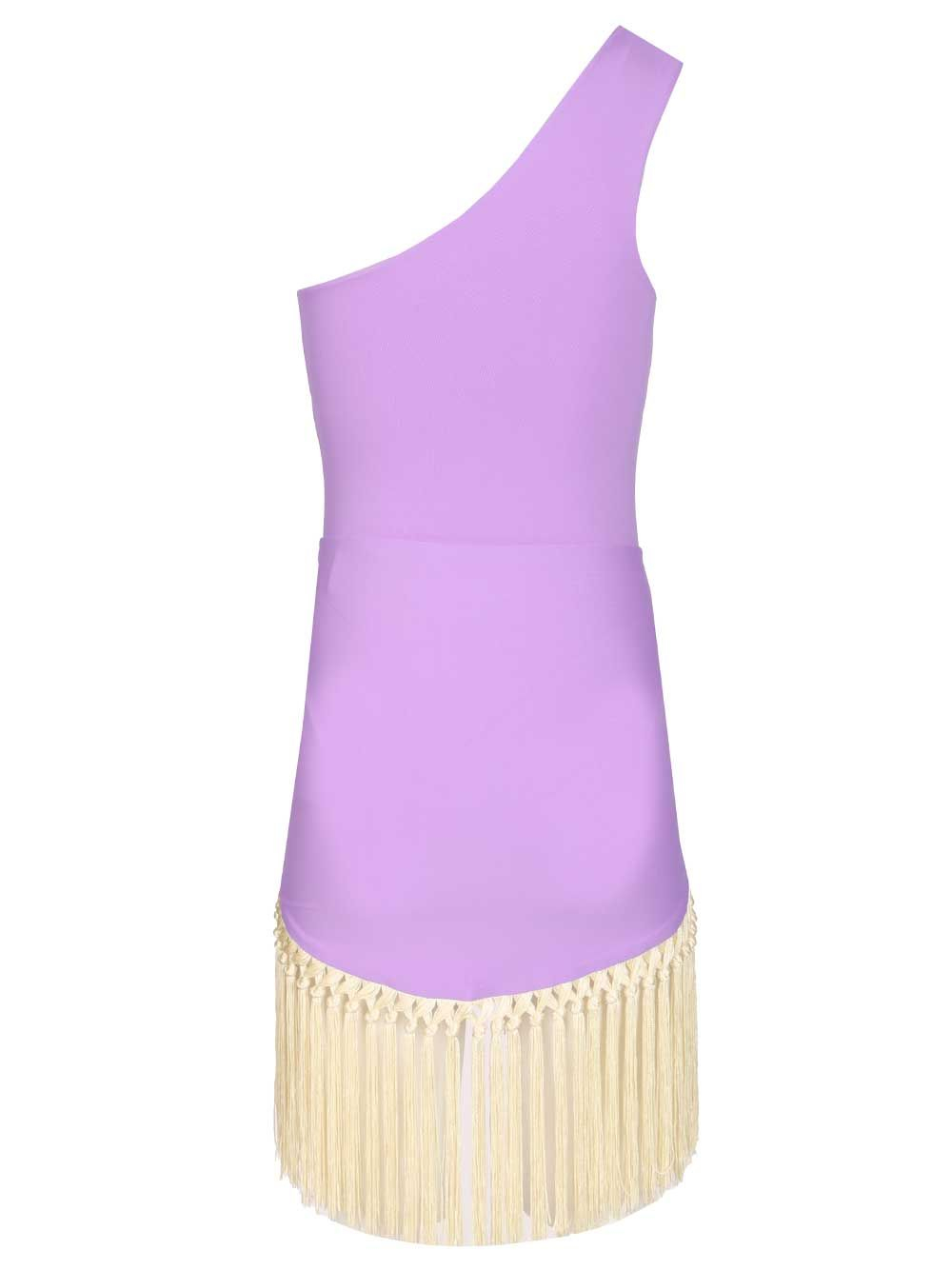 [Taller Marmo] Sleeveless dress CO TM_SS2680173LAVENDER-IVORY