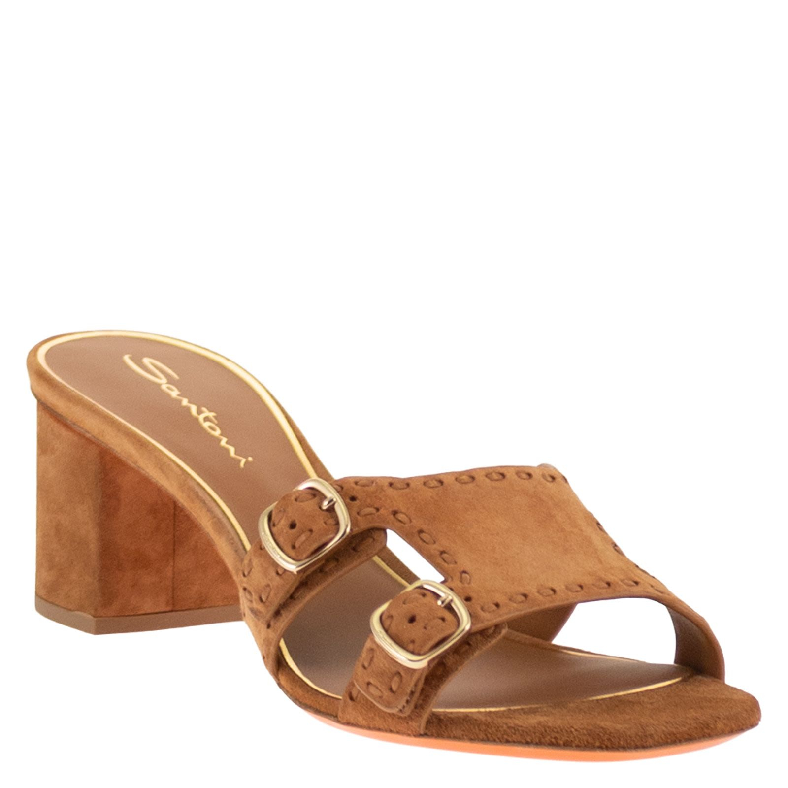 [Santoni] Sandals SS26 WHYU72090HA2THTH C40