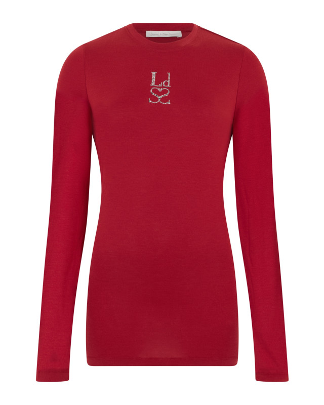 [Ludovic De Saint Sernin] T-shirts Long Sleeve FW24 AW24TP004UJE_RED