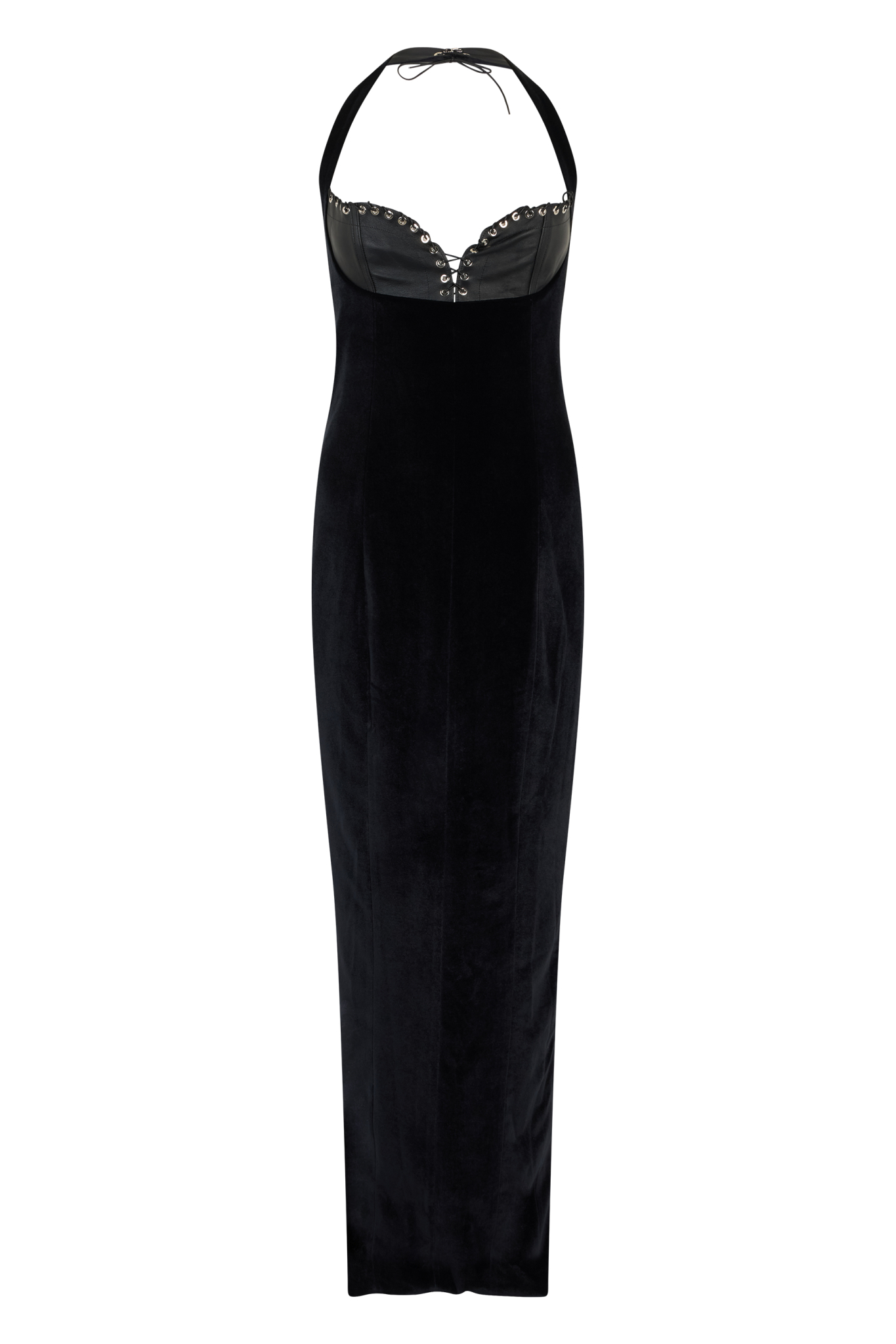 [Ludovic De Saint Sernin] Sleeveless dress FW24 AW24DR025WPL0009_BLACK