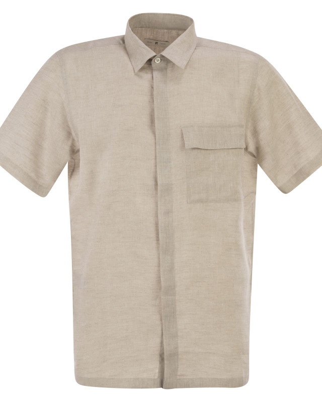 [PT TORINO] Shirts Short Sleeve SS26 TL6SSY100RBO 01CB 0015