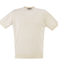 [JOHN SMEDLEY] T-shirts Short Sleeve SS26 KEMPTON STARCH