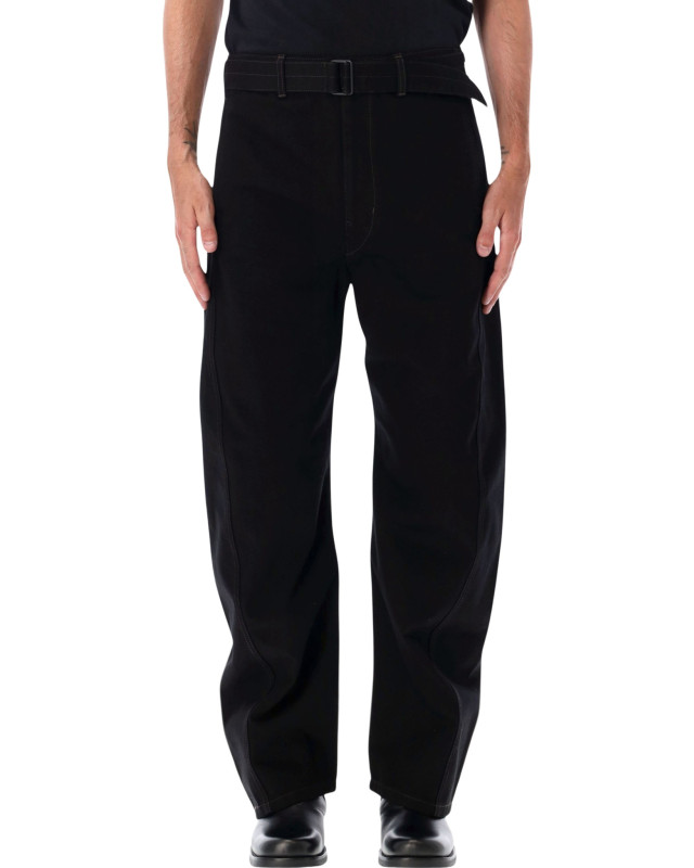 [LEMAIRE] Trousers FW26 PA326LD1055BK999