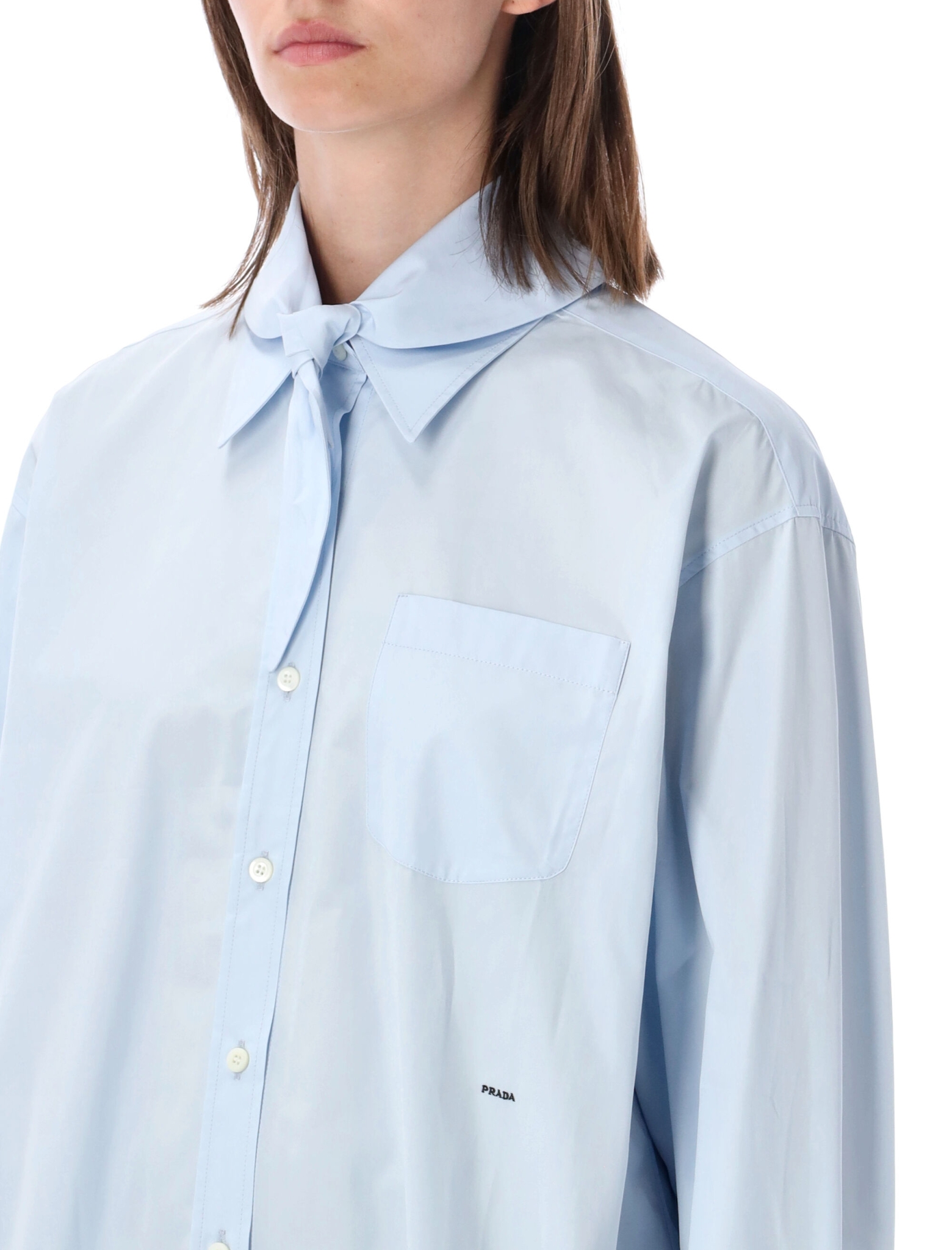 [Prada] Shirts Long Sleeve FW26 P470JR1XV2F0M10
