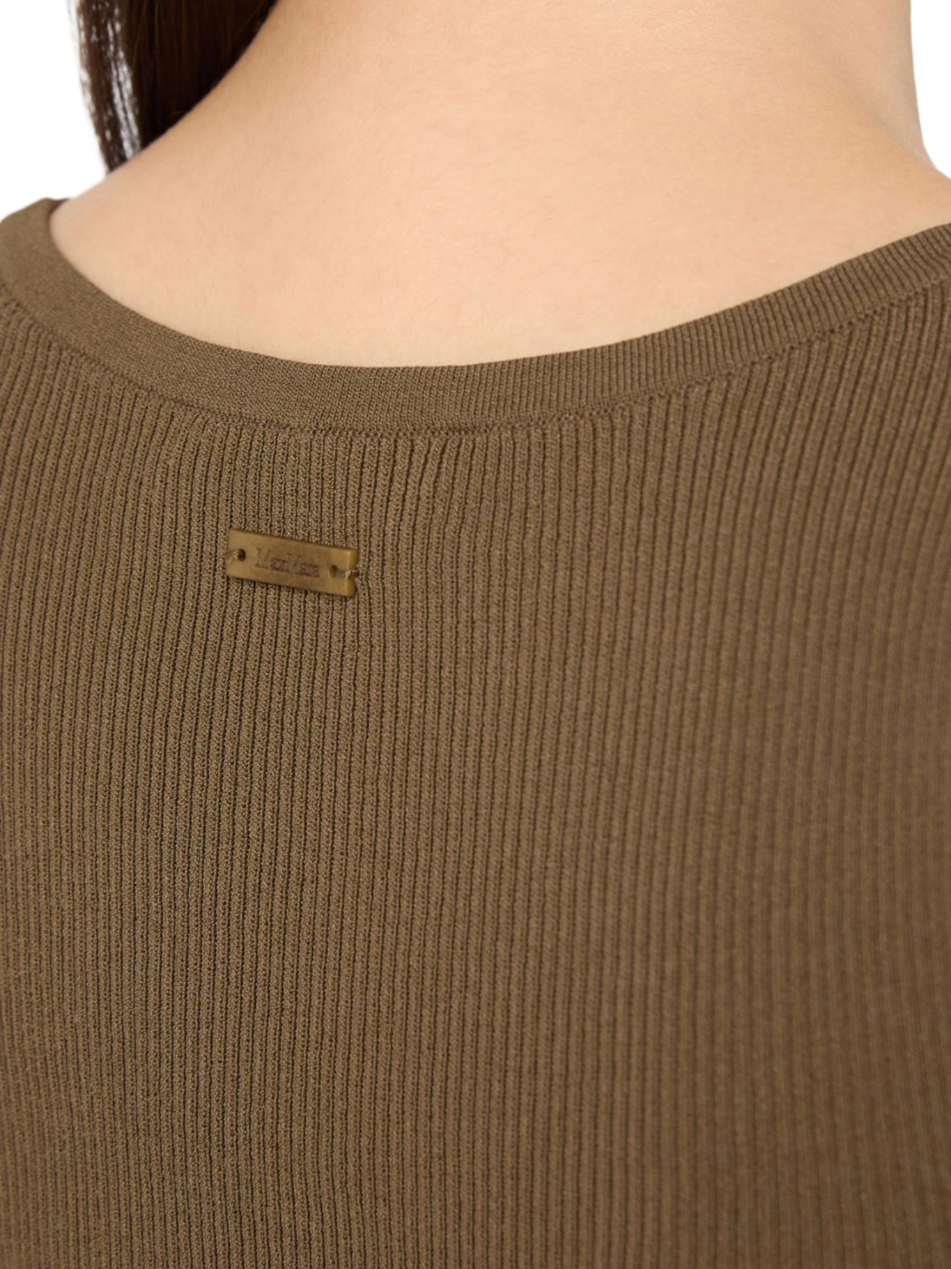 [Max Mara] Tank top FW26 2621366161600005 DARK KHAKI