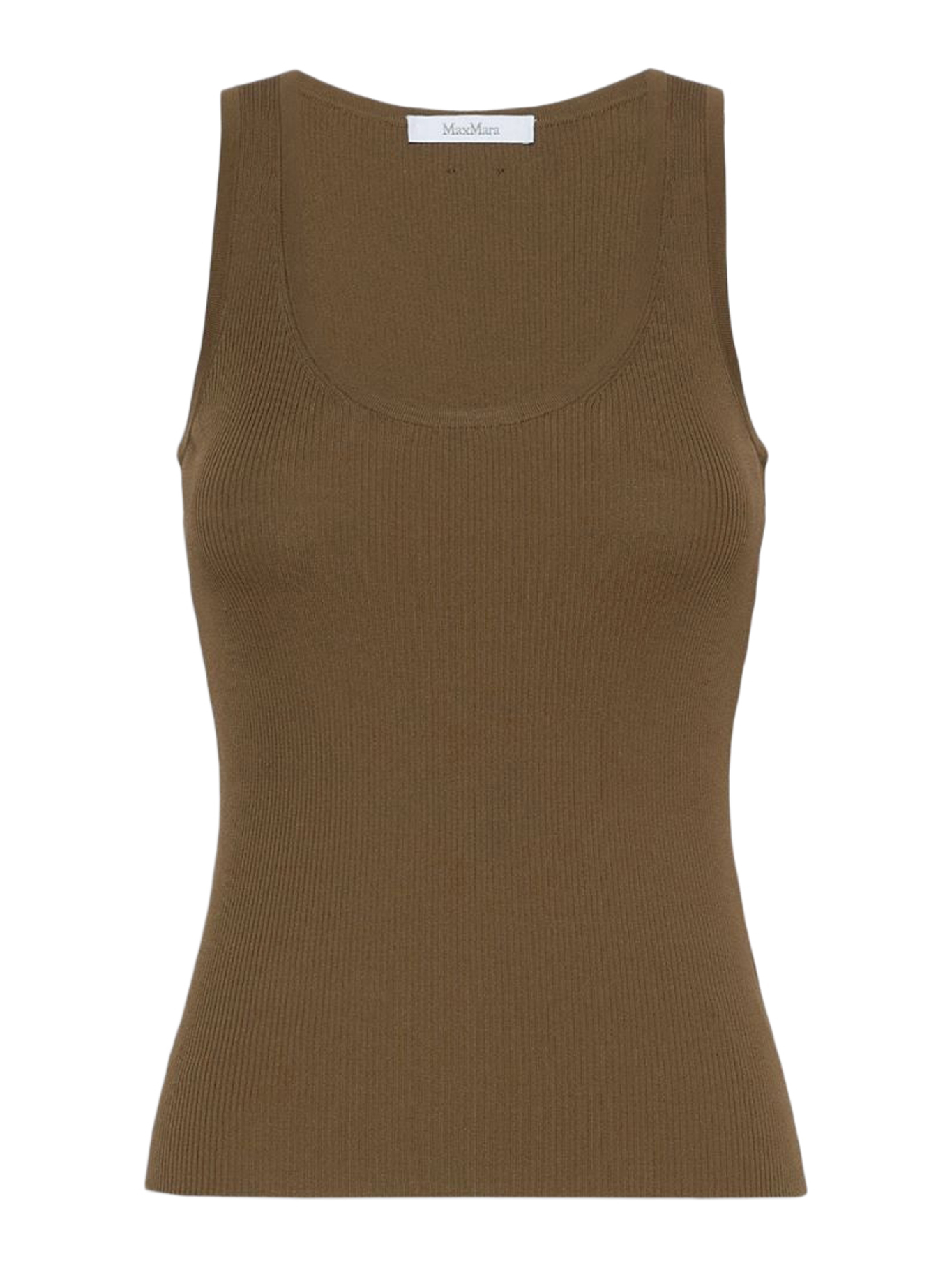 [Max Mara] Tank top FW26 2621366161600005 DARK KHAKI