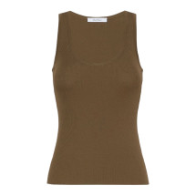 [Max Mara] Tank top FW26 2621366161600005 DARK KHAKI