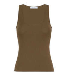 [Max Mara] Tank top FW26 2621366161600005 DARK KHAKI
