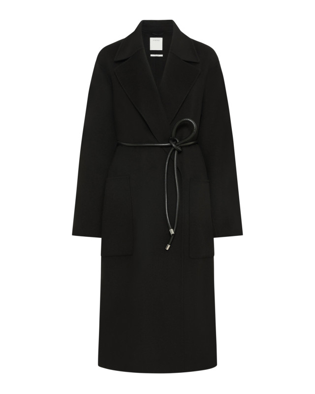 [SPORTMAX] Coat FW26 2622016011600013 BLACK