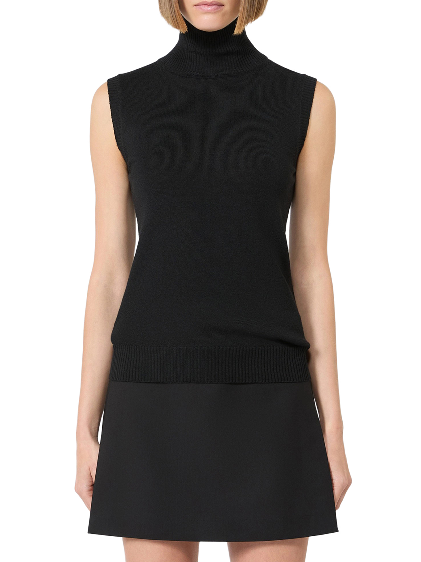 [SPORTMAX] Tank top FW26 2622366011600006 BLACK